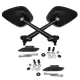MF8857 Specchietti da Manubrio + Tappi FAR Capitan TMax 530 - 560 / 2012 - 2021