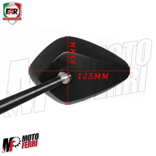 MF8857 Specchietti da Manubrio + Tappi FAR Capitan TMax 530 - 560 / 2012 - 2021