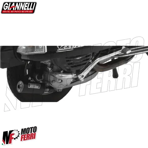 MF3997 Marmitta Espansione Giannelli Omologata per Vespa PX PE 200 Arcobaleno