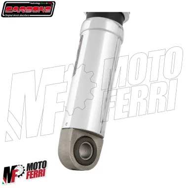 MF0839 Ammortizzatore Anteriore Cromato Carbone Hi-Tech Vespa 125 VNB1T VNB2T