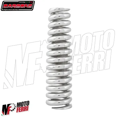MF0839 Ammortizzatore Anteriore Cromato Carbone Hi-Tech Vespa 125 VNB3T VNB4T