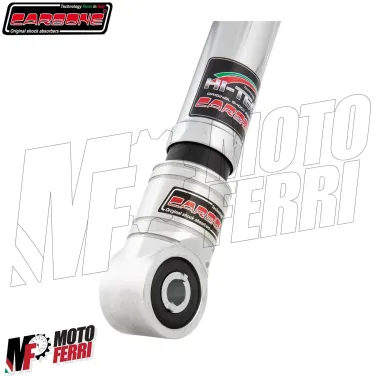 MF0839 Ammortizzatore Anteriore Cromato Carbone Hi-Tech Vespa 125 VNB5T VNB6T
