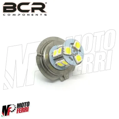 MF2036 LAMPADINA LAMPADA H7 13 LED 12V LUCE BIANCA MOTO SCOOTER UNIVERALE