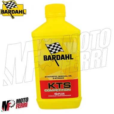 MF1606 OLIO MOTORE MISCELA BARDAHL KTS COMPETITION PLUS SINTETICO 2T MIX 1 LT