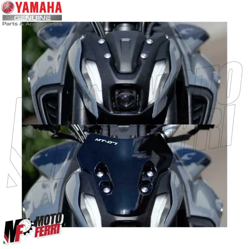 MF2956 Schermo Cupolino Fume Sport Originale Yamaha MT07 / SP da 2021 a 2024