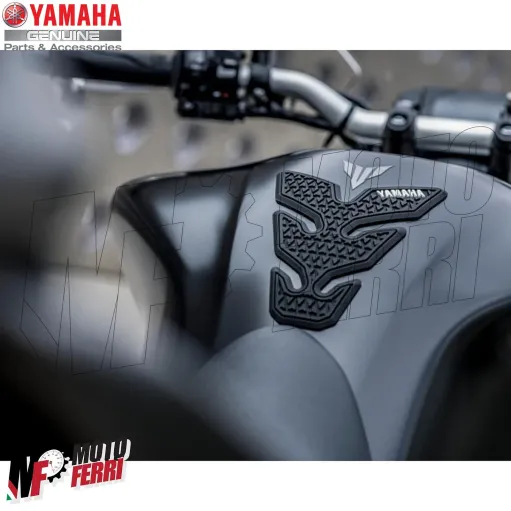 MF2588 Adesivo protezione paraserbatoio Yamaha originale soft nero 17x13cm