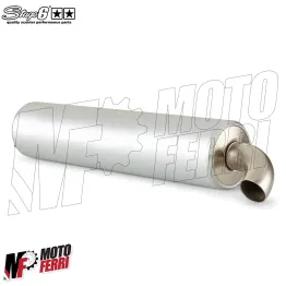 MF3753 Silenziatore Grigio Marmitta Stage6 Pro Replica Mk2 Minarelli / Piaggio 2