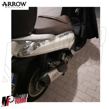 MF4040 - Marmitta + Collettore Arrow Refelx 2.0 Piaggio 300 Beverly 2010 - 2016
