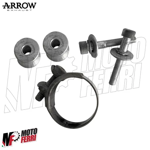 MF4040 - Marmitta + Collettore Arrow Refelx 2.0 Piaggio 300 Beverly 2010 - 2016