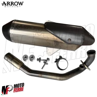 MF4040 - Marmitta + Collettore Arrow Refelx 2.0 Piaggio 300 Beverly 2010 - 2016