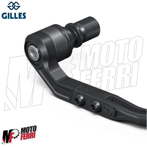 MF4044 Protezione Leva Freno Anteriore Gilles Nero Yamaha TMax 560 2022 / 2024