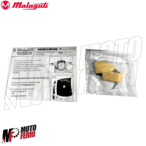 MF3737 - Cupolino Fumè Originale Malaguti per Centro 50 / 125 /160 cc