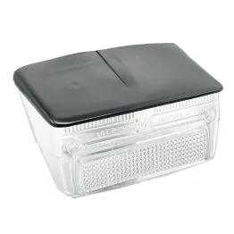 GEMMA BIANCA FANALE FANALINO POSTERIORE STOP VESPA 50 SPECIAL TETTO NERO