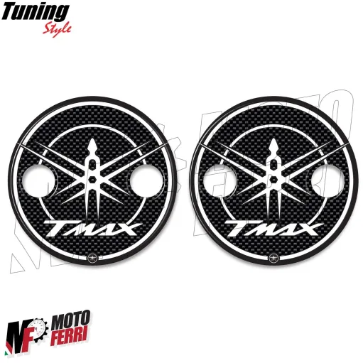 MF4014 Kit 2 Adesivo Cover Protezione per Carter Yamaha TMax 500 530 2001 / 2016