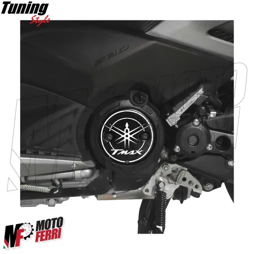 MF4014 Kit 2 Adesivo Cover Protezione per Carter Yamaha TMax 500 530 2001 / 2016