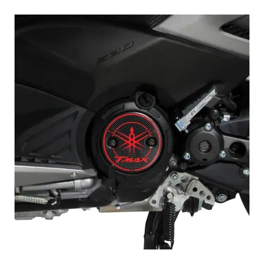 MF4015 Kit 2 Adesivo Protezione Rossi per Carter Yamaha TMax 500 530 2001/2016