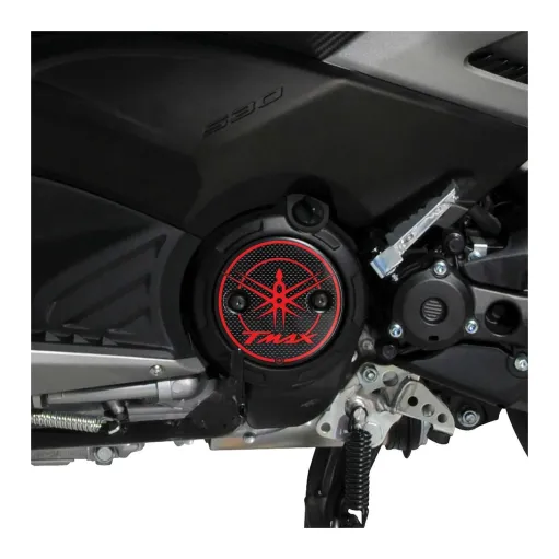 MF4015 Kit 2 Adesivo Protezione Rossi per Carter Yamaha TMax 500 530 2001/2016