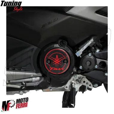 MF4015 Kit 2 Adesivo Protezione Rossi per Carter Yamaha TMax 500 530 2001/2016