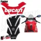 MF4026 Adesivo Protezione Paraserbatoio Ducati Resina Rosso / Carbonio 20x14cm