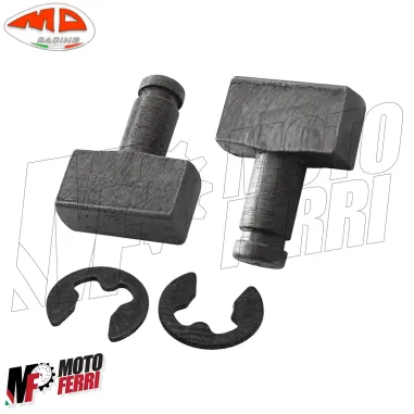 MF4071 Kit 2 Pattini MD Racing Selettore Marce per Vespa 50 125 Special ET3 PK