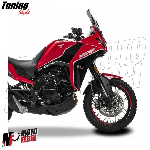 MF4025 Kit Strisce Adesive per Cerchi Moto Morini X-Cape 650 da 2021 a 2024