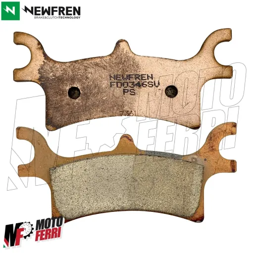 MF4073 Pastiglie Posteriori Synt Newfren Polaris Sportsman 500 570 600 700 800