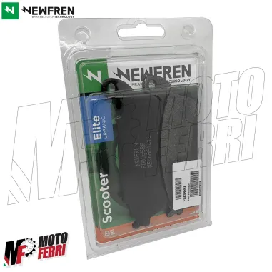 MF4074 - Pastiglie Anteriori Organiche Newfren per Honda VFR 800 da 2006 a 2013