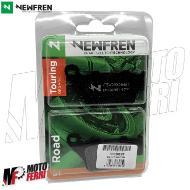 MF4076 - Pastiglie Posteriori Newfren per Honda NX Dominator 650 da 1997 a 2004