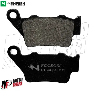 MF4076 Pastiglie Posteriori Newfren Husqvarna 401 Vitpilen Svartpilen 2017/2020