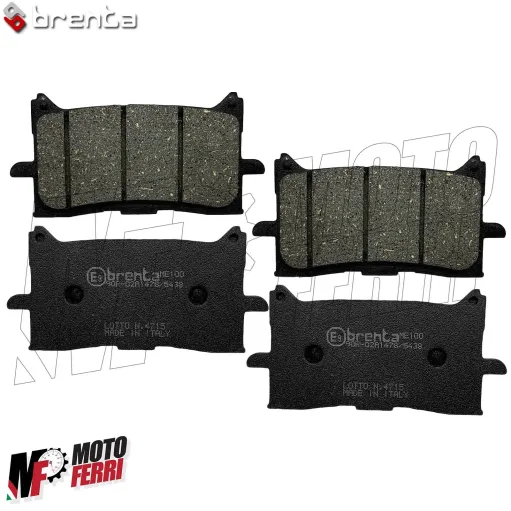 MF4086 Kit 2 Pastiglie Anteriori Brenta Honda 1000/1100 Africa Twin 2016 - 2024