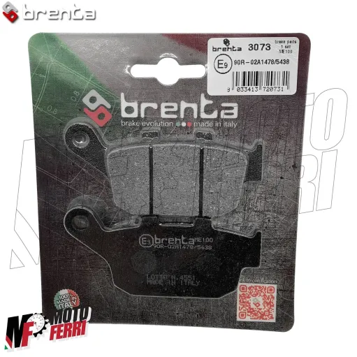 MF4088 Pastiglie Honda XADV 750 da 2017 a 2026 Anteriore Posteriore Brenta