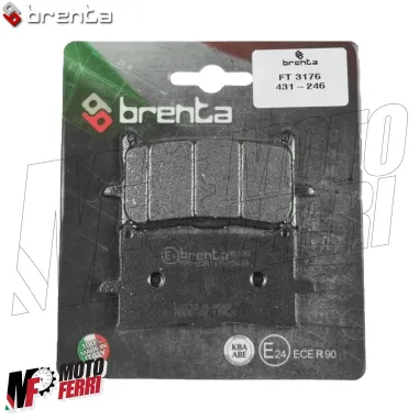 MF4088 Pastiglie Honda XADV 750 da 2017 a 2026 Anteriore Posteriore Brenta