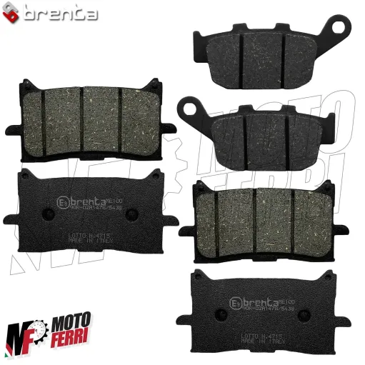 MF4088 Pastiglie Honda XADV 750 mod 2017 / 2025 Anteriore Posteriore Brenta