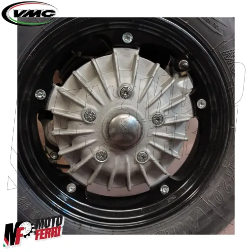 MF4097 Mozzo Tamburo VMC Anteriore Vespa 50 125 Special ET3 con Forcella Zip ET2