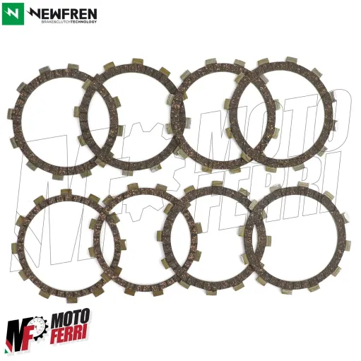 MF4031 Kit Dischi Frizione Guarniti Newfren per Yamaha TT 600 dal 1983 al 2002