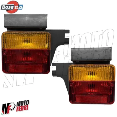 Coppia Fanali posteriore freccia stop Piaggio Ape 50 TM P FL FL2 Europa Cross