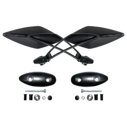 MF4100 - Kit Specchietti Manubrio FAR Viper 8 + Cover Yamaha TMax 500 2001/2007