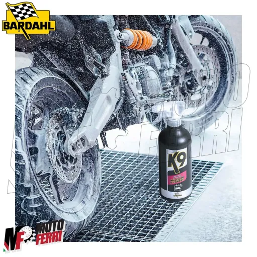 MF4103 Pulitore Carene Multiuso Bardahl K9 + Panno Sonax Moto Scooter 750ml