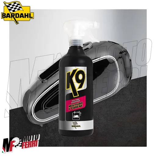 MF4103 Pulitore Carene Multiuso Bardahl K9 + Panno Sonax Moto Scooter 750ml