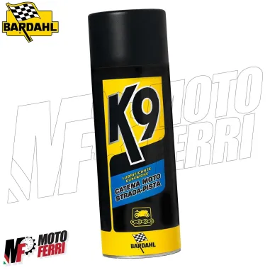 MF4104 - Kit Grasso Lubrificante Catena Bardahl K9 Moto Strada Pista + Spazzola