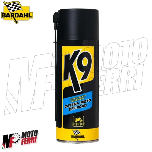MF4105 - Kit Grasso Lubrificante Catena Bardahl K9 Off Road Cross + Spazzola