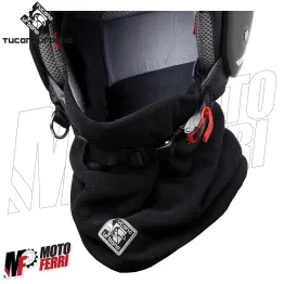 MF410X - Collare Scaldacollo Tucano Termico Doppio Pile Nero per Moto Scooter 2