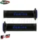 MF2823 Manopole Domino Strada Nero/Blu Universale Moto Yamaha R6 R7 R1 MT07