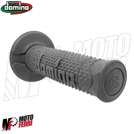 MF4116 - Manopole Domino A260 Grigio Universale Cross Off Road Yamaha KTM Honda