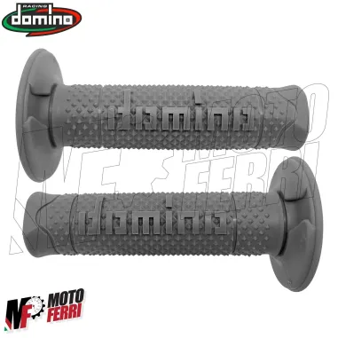 MF4116 - Manopole Domino A260 Grigio Universale Cross Off Road Yamaha KTM Honda