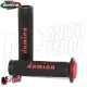 MF4118 Comando Gas Rapido Domino Racing KRR 03 Nero/Rosso 2 Cavi Univesale Moto