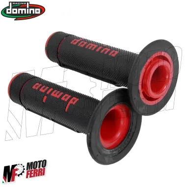 MF4119 Comando Gas Rapido Domino Racing KRE 03 Nero/Rosso 2 Cavi Univesale Cross