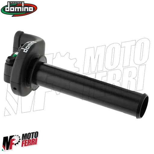 MF4119 Comando Gas Rapido Domino Racing KRE 03 Nero/Rosso 2 Cavi Univesale Cross