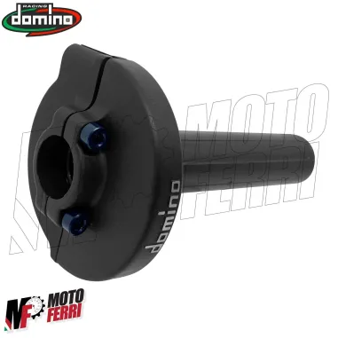 MF4120 Comando Gas Rapido Domino GP Mono Cavo Nero Univesale per Moto Scooter