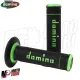 MF4122 - Manopole Domino Xtreme OFF Road Nero/Verde Soft Grips Universali Cross